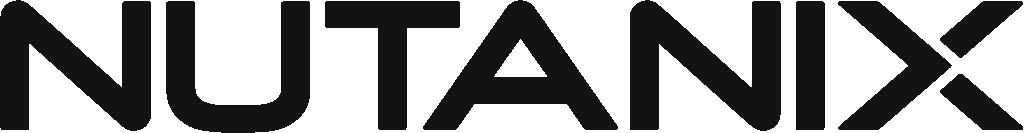 nutanix logo charcoal gray